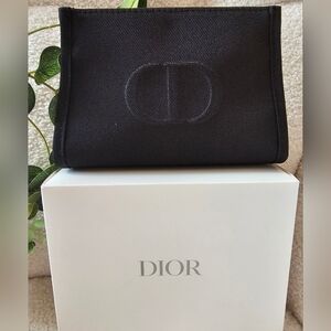 Dior Limited Edition Black Pouch w/ Box